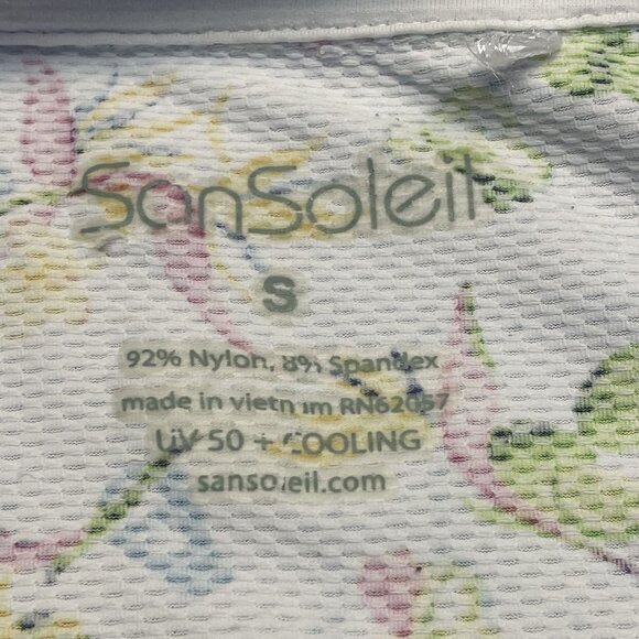 San Soleil Golf Quarter Zip Shirt Small - Picture 7 of 8